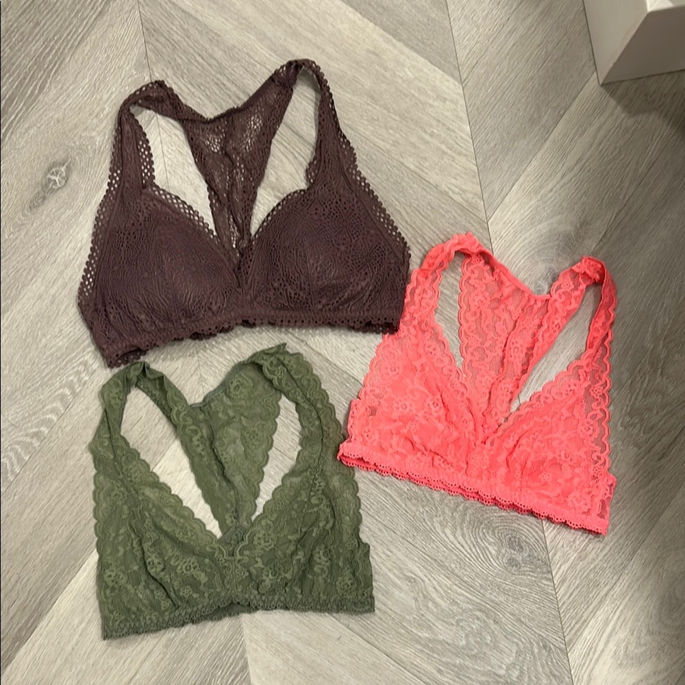 Victoria's Secret Olive Lace Bralette
